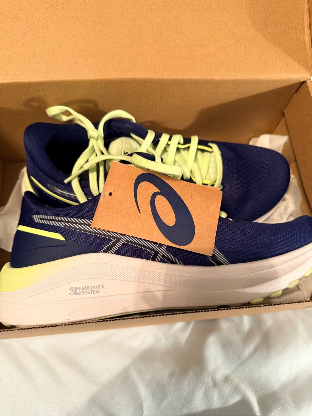 NEW ASICS GT-1000 13 Wide Women’s 7 D Running Shoes Blue Expanse Grey